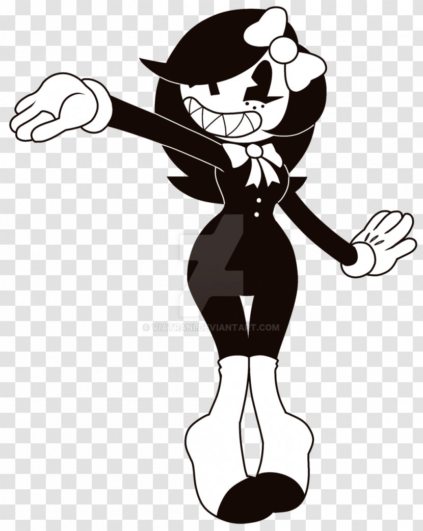 Bendy And The Ink Machine Drawing Pen - Hand Transparent PNG