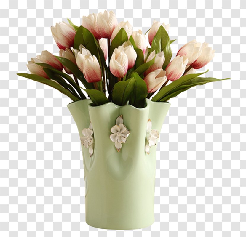 The Tulip: Story Of A Flower That Has Made Men Mad Vase - Flowerpot - Tulip Transparent PNG