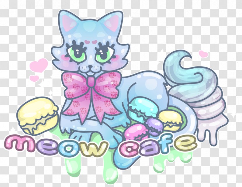 Kitten Cat Cafe Meow Whiskers - Flower Transparent PNG
