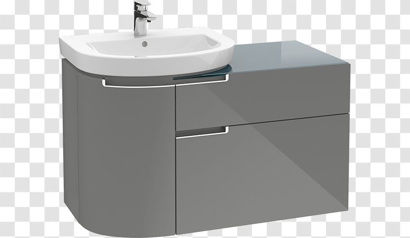 Villeroy & Boch Sink Bathroom Furniture Ceramic - Cabinetry Transparent PNG