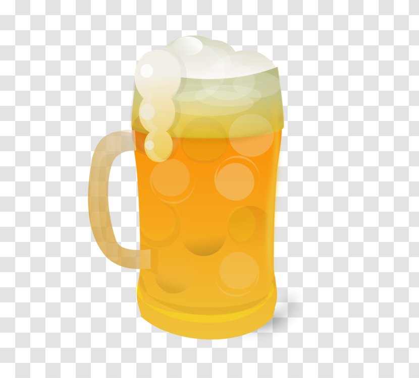 Oktoberfest Beer Glasses German Cuisine Stein - Yellow Transparent PNG