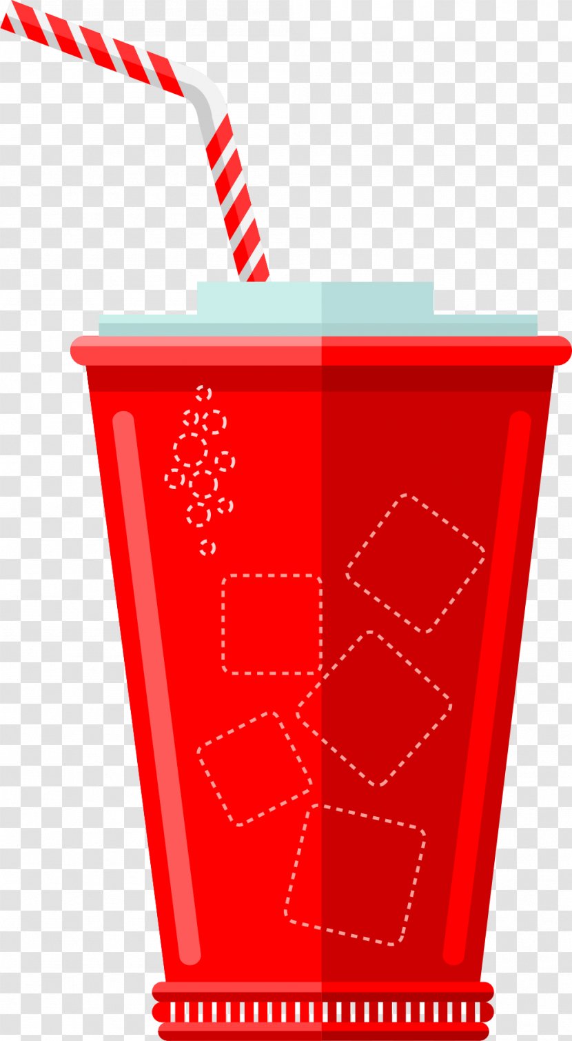 Soft Drink Coca-Cola Fast Food Carbonated - Quick Restaurant Beverage Cup Transparent PNG