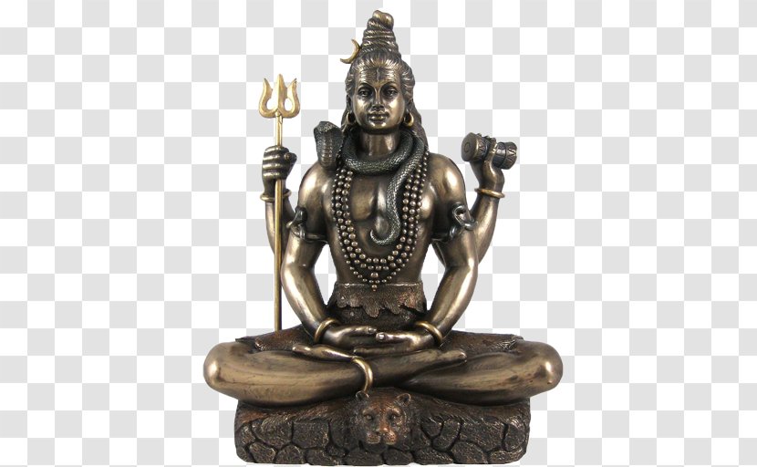 Mahadeva Nataraja Lingam Statue Lotus Position - Classical Sculpture - Ganesha Transparent PNG