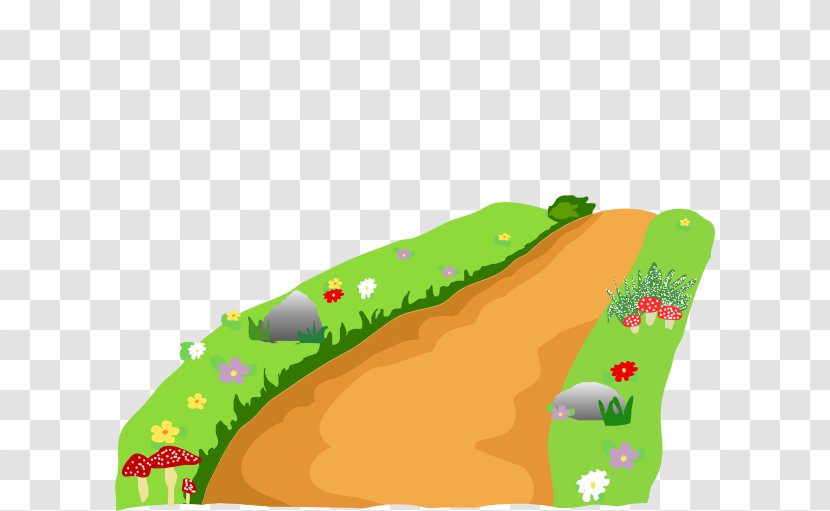 Clip Art - Road - Pathway Transparent PNG