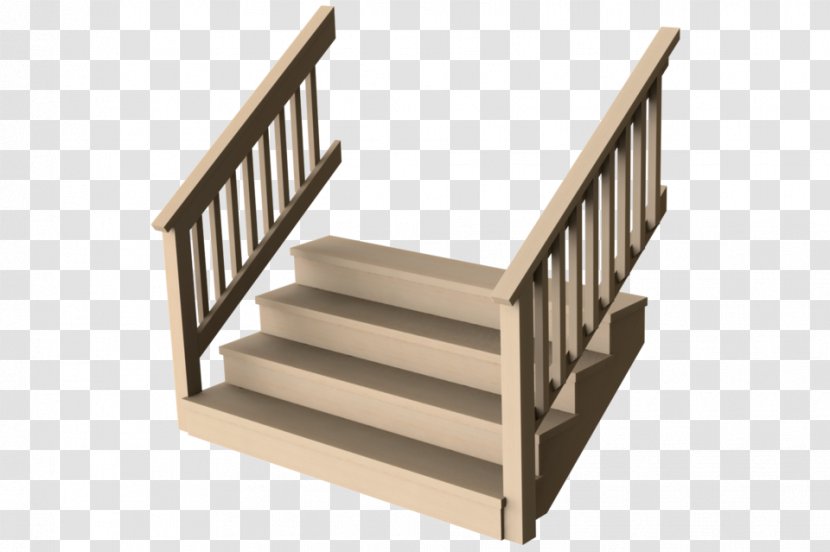 Staircases Porch Deck Handrail - Stairs Transparent PNG