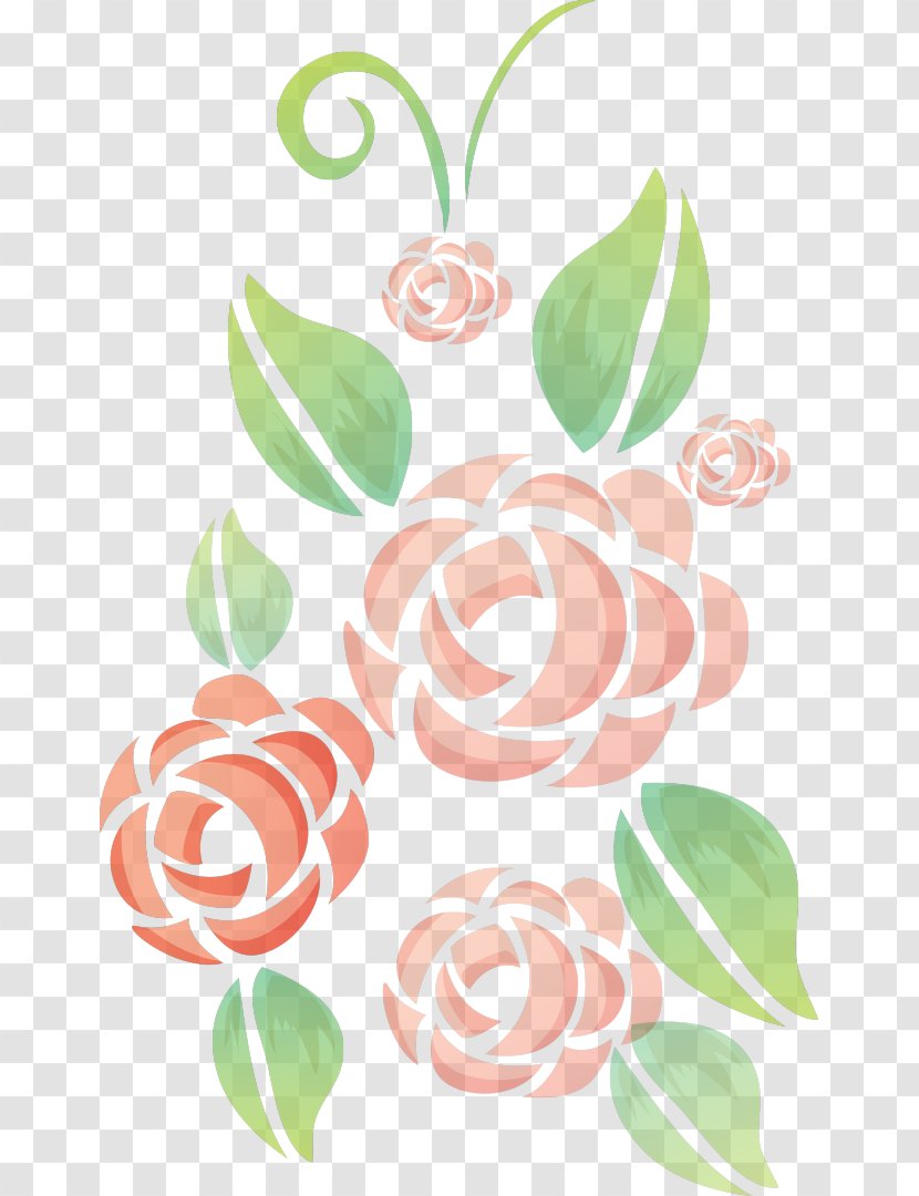 Rendering Clip Art - Floral Design - Pink Transparent PNG