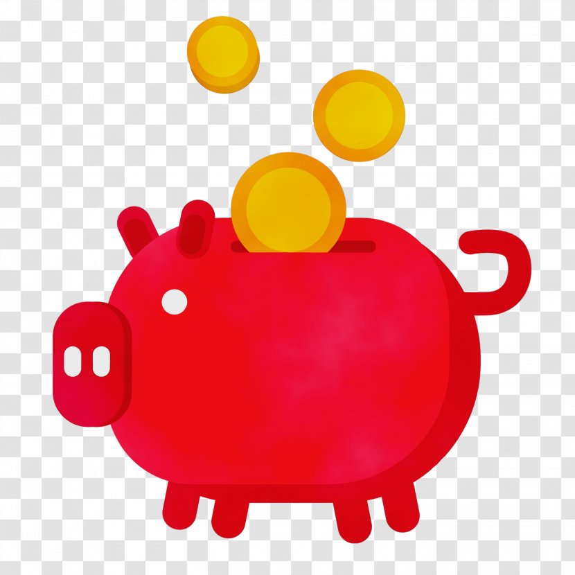 Piggy Bank - Organization - Yellow Transparent PNG