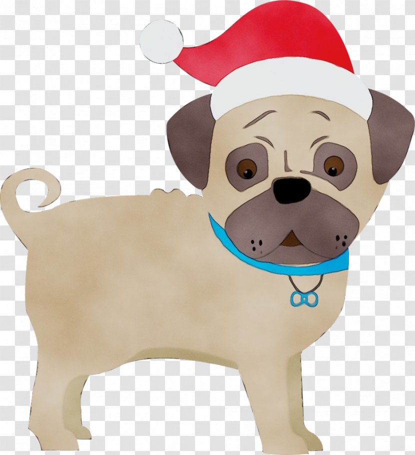 Dog Pug Breed Cartoon Snout - Companion - Puppy Fawn Transparent PNG