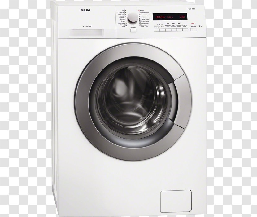 AEG L85470SL Washing Machines Clothes Dryer Laundry - Major Appliance - Machine Transparent PNG