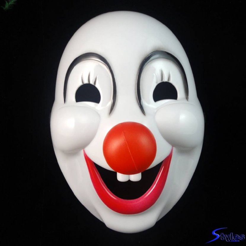 Joker Mask Evil Clown Masquerade Ball - Anonymous Transparent PNG