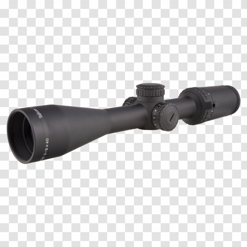 Telescopic Sight Reticle Objective Optics Magnification - Flower - Scopes Transparent PNG