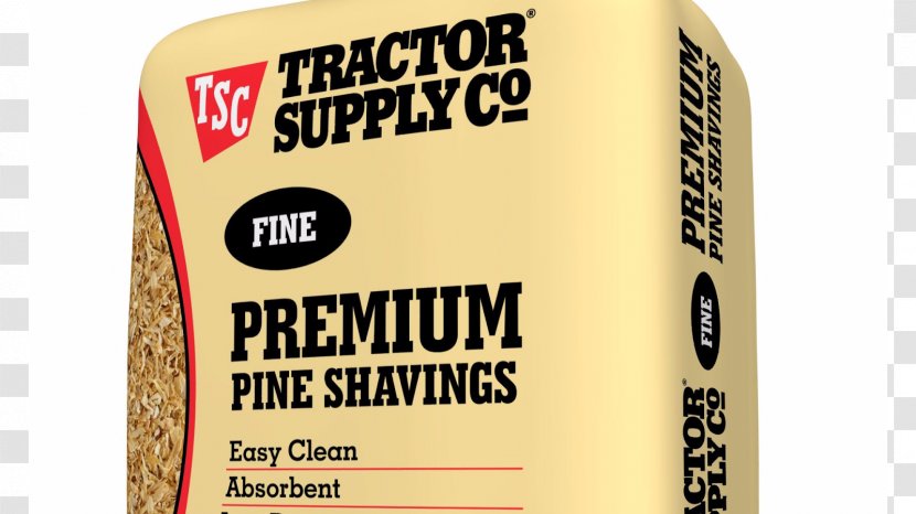 Tractor Supply Company Brand Co. Fine Premium Pine Shavings, Covers 5.5 Cu. Ft. Font Product - Shavings Transparent PNG