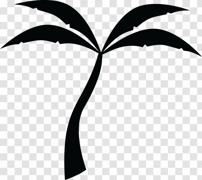 Clip Art Palm Trees Vector Graphics Openclipart - Branch - Topu Transparent PNG