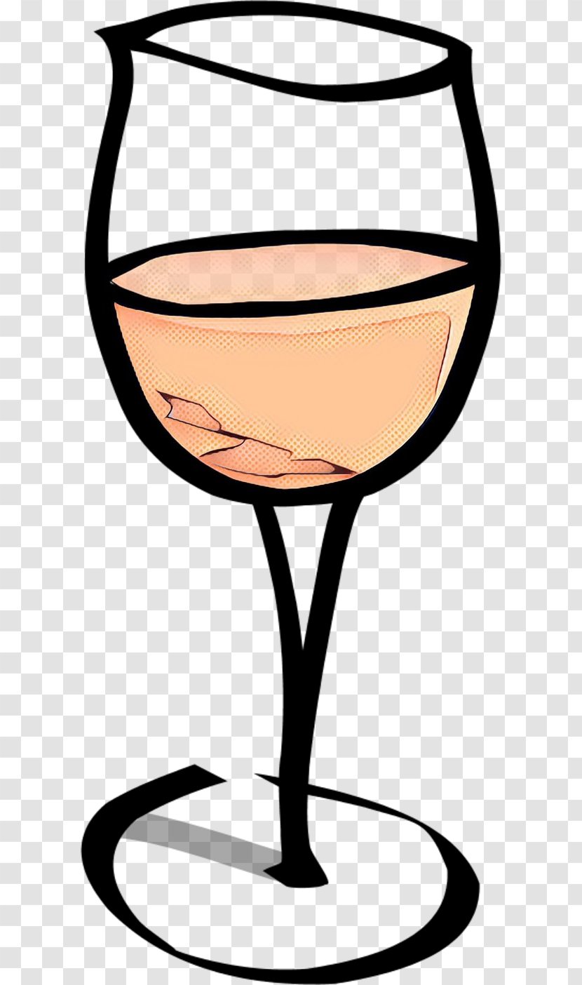 Wine Glass - Drinkware - Peach Champagne Stemware Transparent PNG