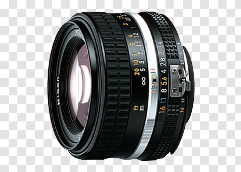 Nikon AF Nikkor 50 Mm F/1.8D Camera Lens NIKKOR 50mm F/1.2 F/1.4 - Lenses Transparent PNG