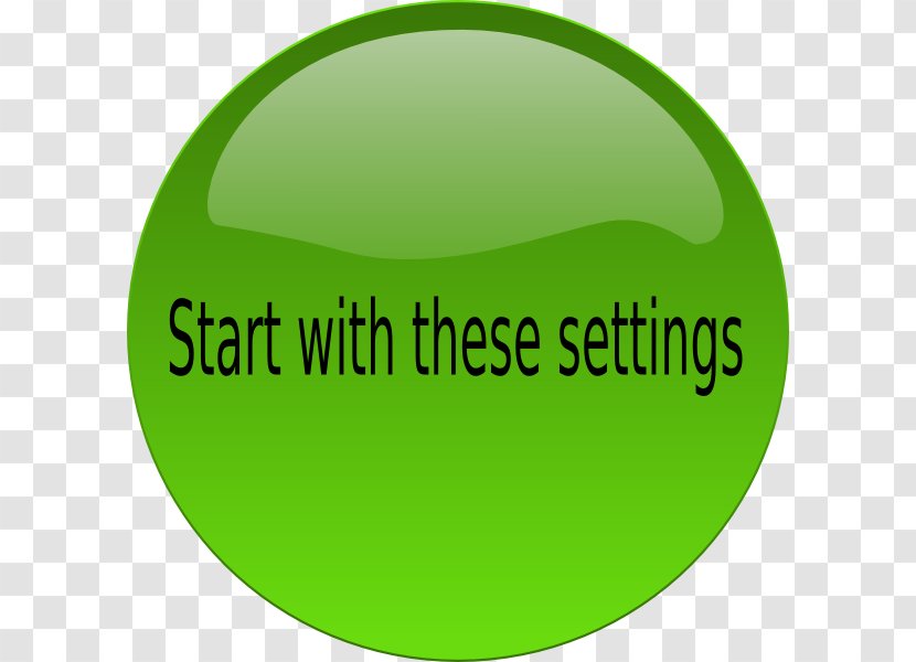 Clip Art GIF Logo - Area - Start Button Transparent PNG