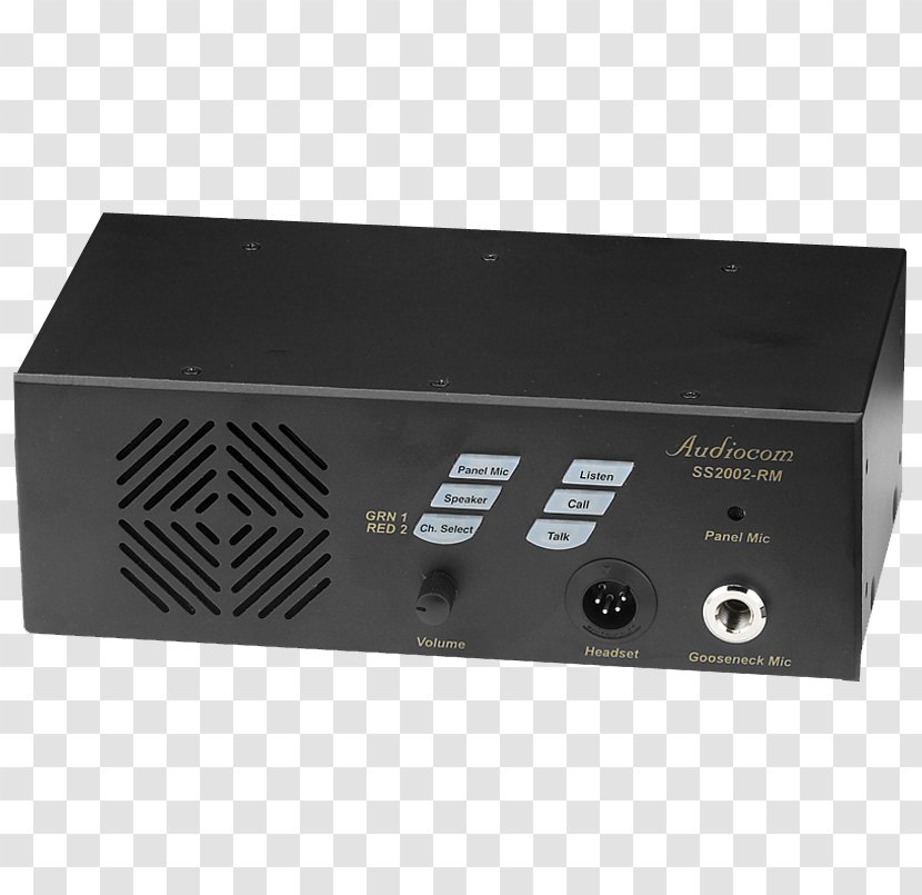 Electronics RF Modulator Intercom Headset Pro Acoustics - Telephone Call - Talk Box Transparent PNG