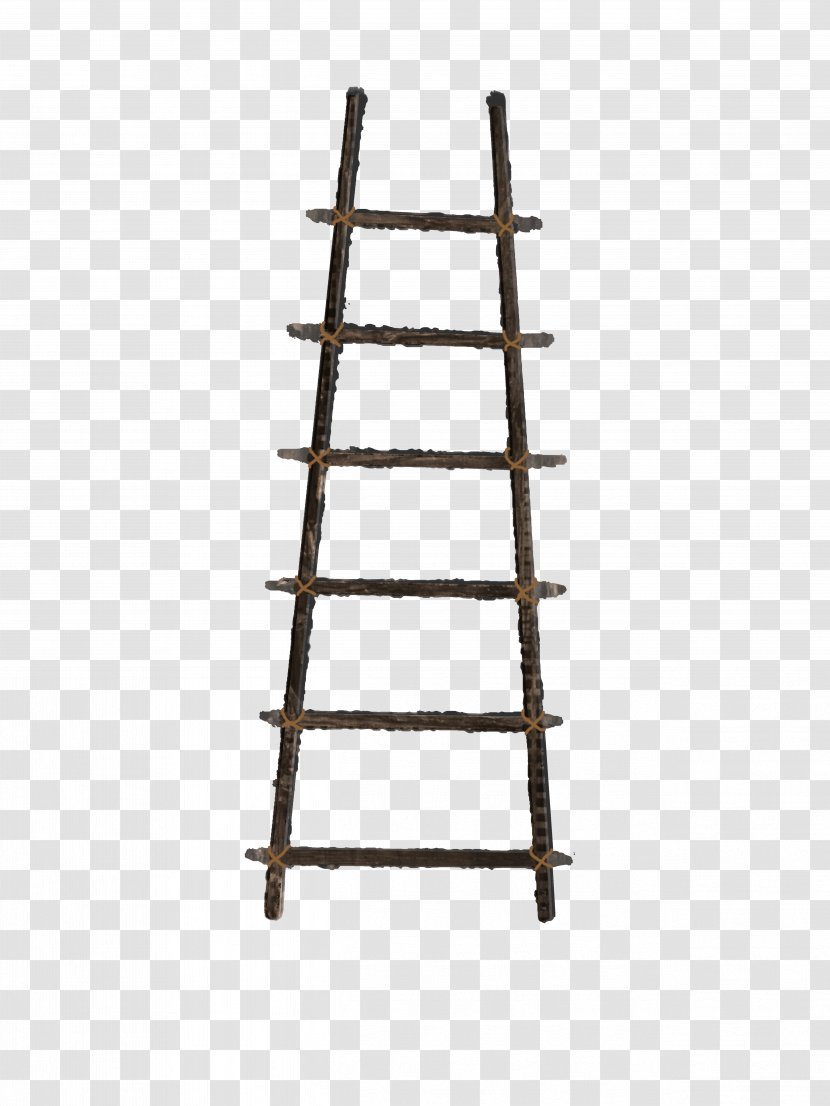 Ladder Rope Clip Art - Fixed - Ladders Transparent PNG