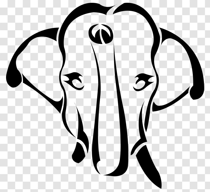 Ganesha Logo Graphic Design Elephant - Silhouette Transparent PNG