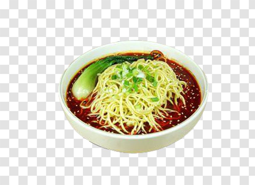 Chongqing Sichuan Cuisine Dandan Noodles Lo Mein - Spaghetti Alla Puttanesca - A Simple Spicy Little Face Transparent PNG