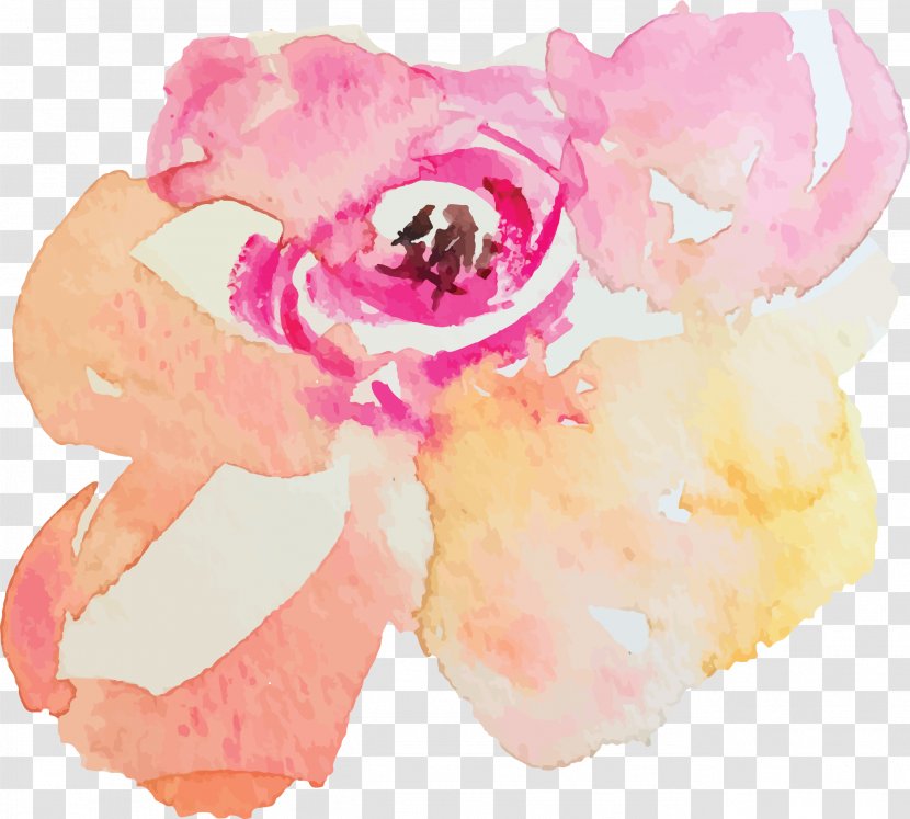 Watercolour Flowers Watercolor Painting - Royaltyfree Transparent PNG