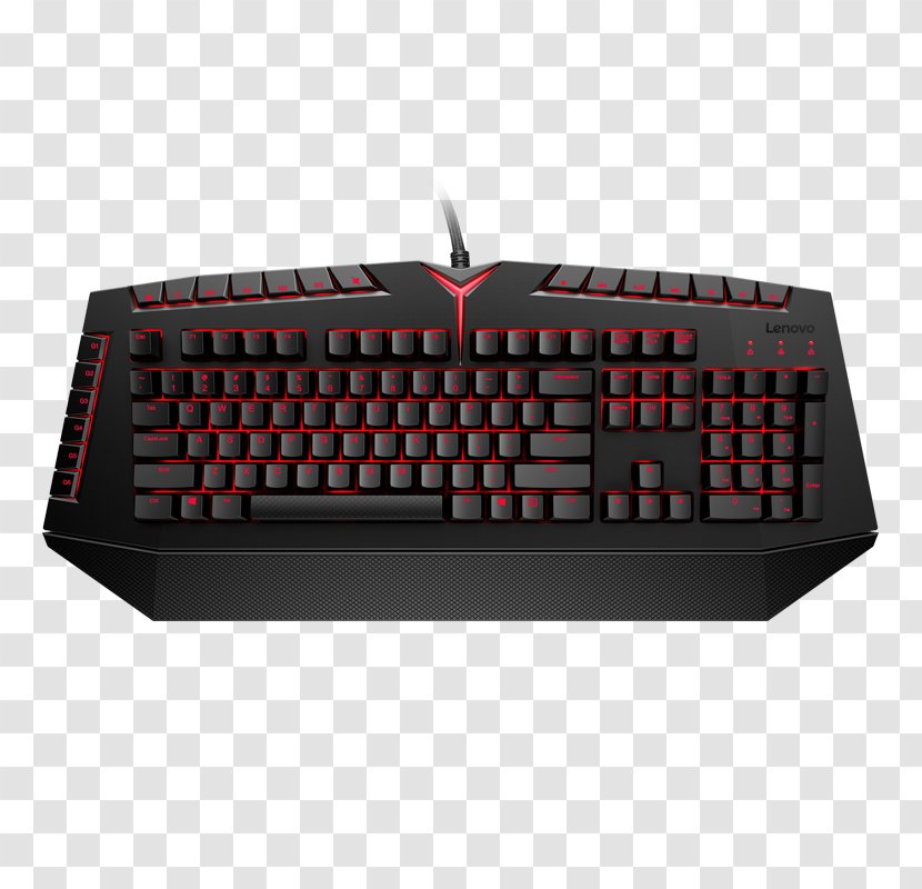 Computer Keyboard Lenovo Gaming Keypad Video Game Controllers - Mechanical Transparent PNG