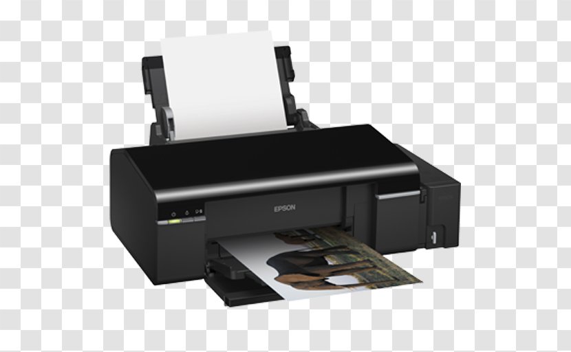 Inkjet Printing Printer Epson Continuous Ink System - Cartridge Transparent PNG