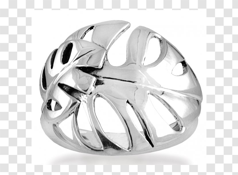 Ring Silver Jewellery Gold Topaz - Body Jewelry - Monstera Transparent PNG