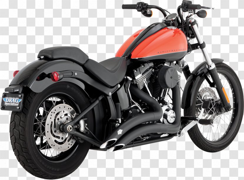 Exhaust System Softail Harley-Davidson United States Motorcycle - Sound Baffle - Harley-davidson Transparent PNG