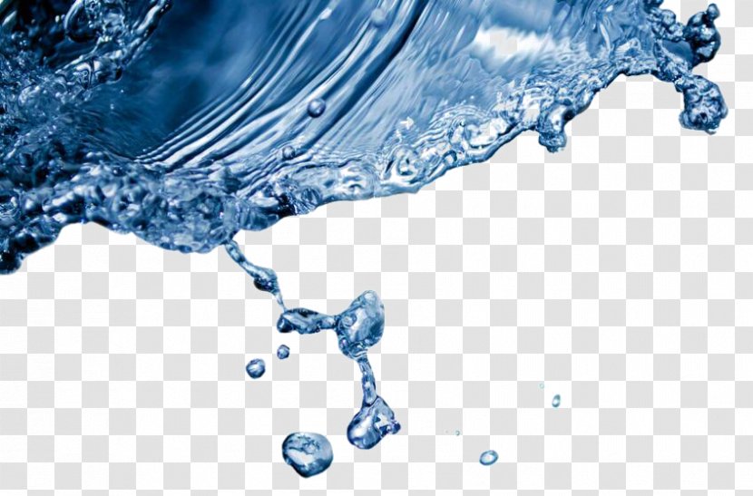 Purified Water Drop Splash Liquid - World - Splashing Droplets Transparent PNG