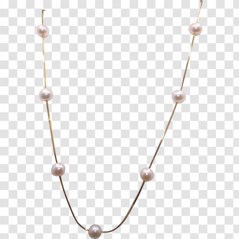 Necklace Pearl Bead Body Jewellery - Fashion Accessory Transparent PNG