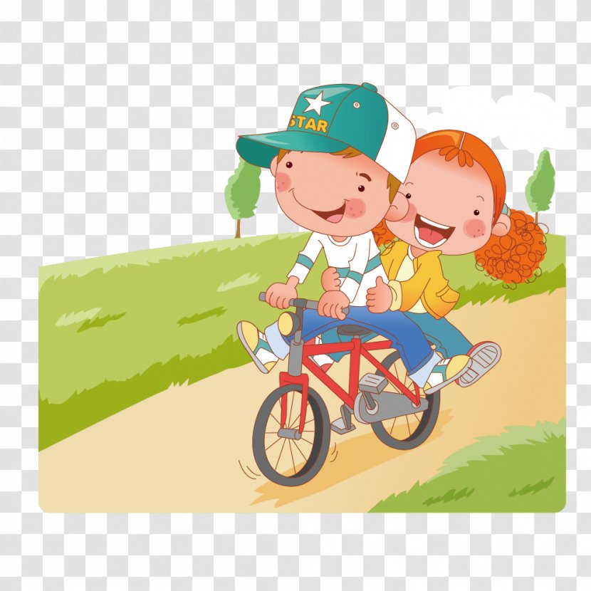 Bicycle Wallpaper - Boy - Cycling Travel Friends Transparent PNG