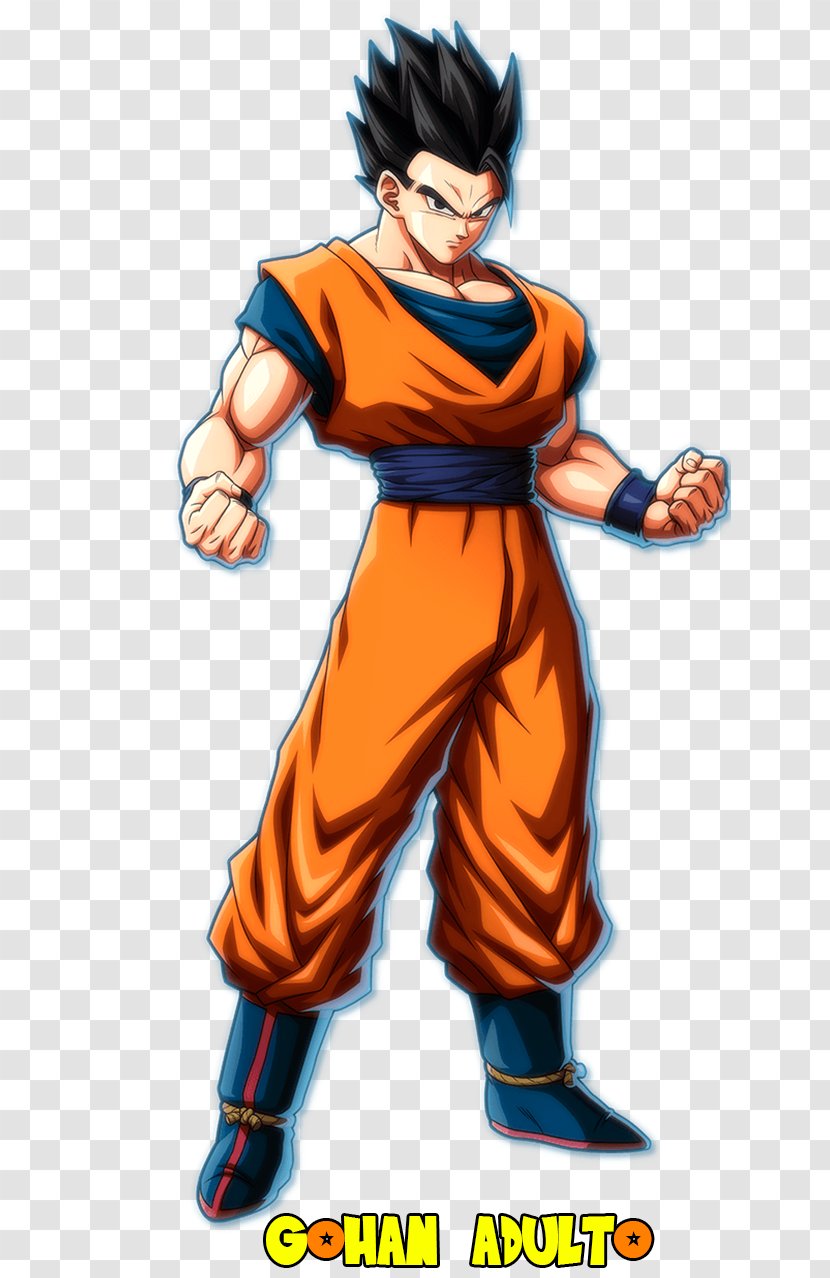 Gohan Dragon Ball FighterZ Majin Buu Gotenks Goku - Frame Transparent PNG