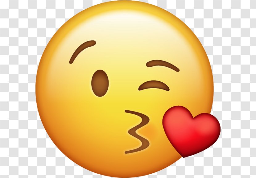 Emoji Kiss Icon 2 Clip Art - Smiley Transparent PNG