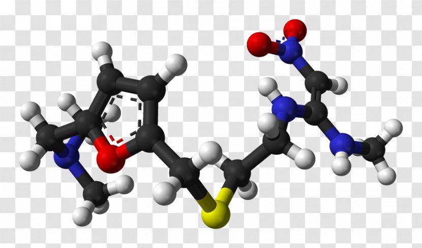 Ranitidine Hydrochloride Molecular Formula Structural - H2 Antagonist - Pharmaceutical Drug Transparent PNG