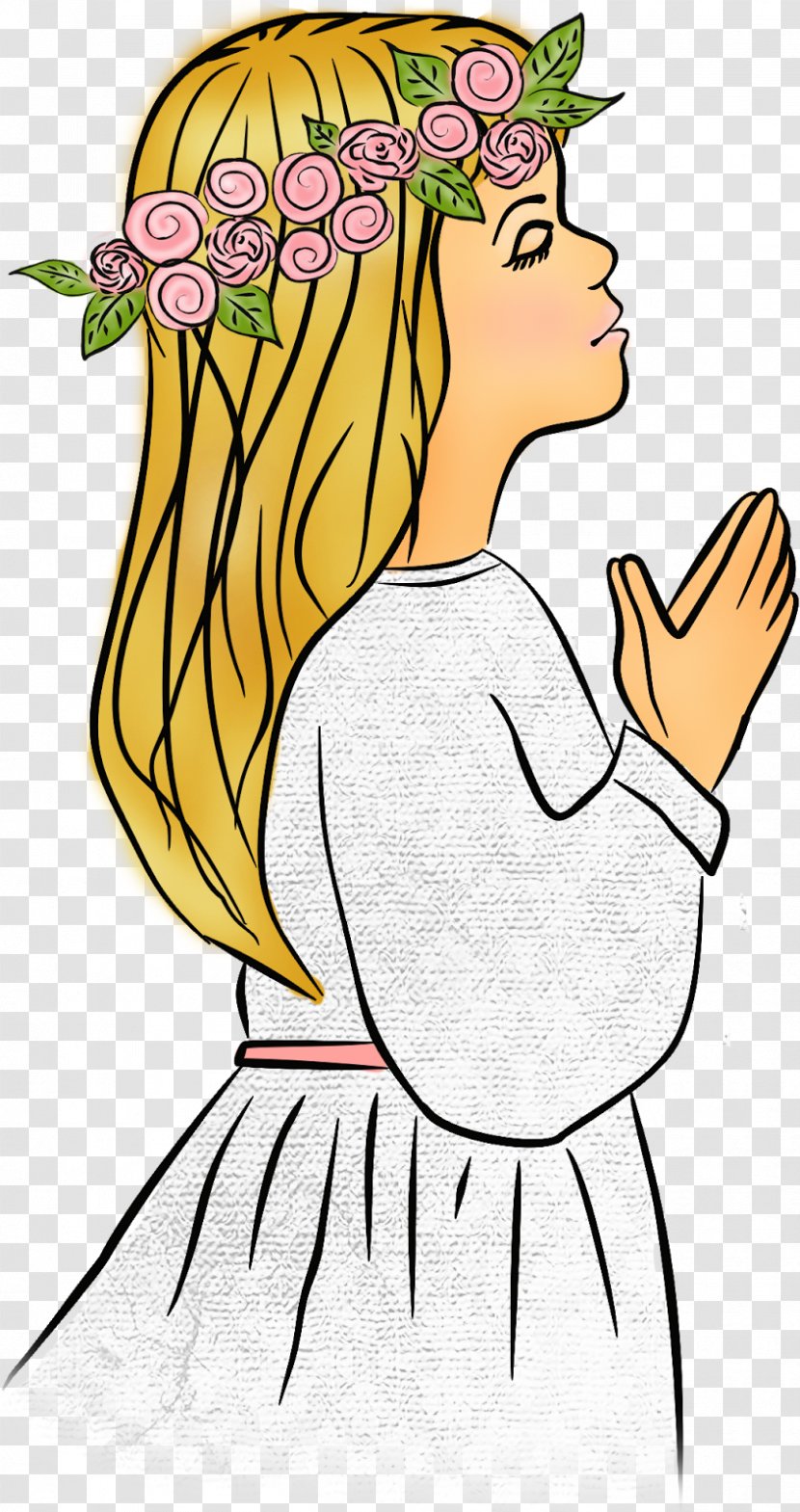 Baptism, Eucharist And Ministry First Communion Child - Heart Transparent PNG