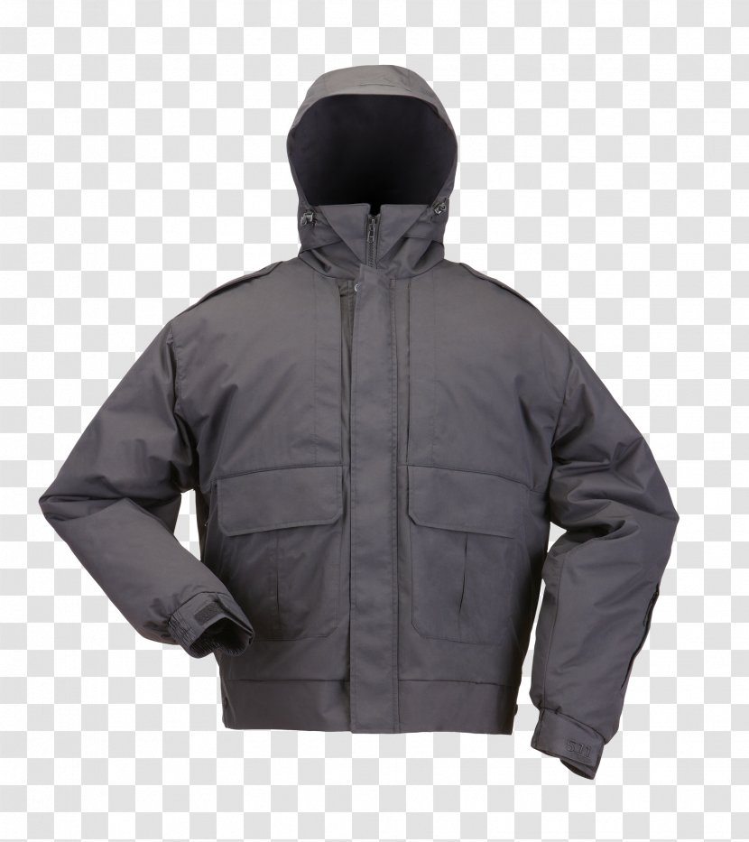 Jacket Hoodie Clothing 5.11 Tactical Parka - Shirt Transparent PNG