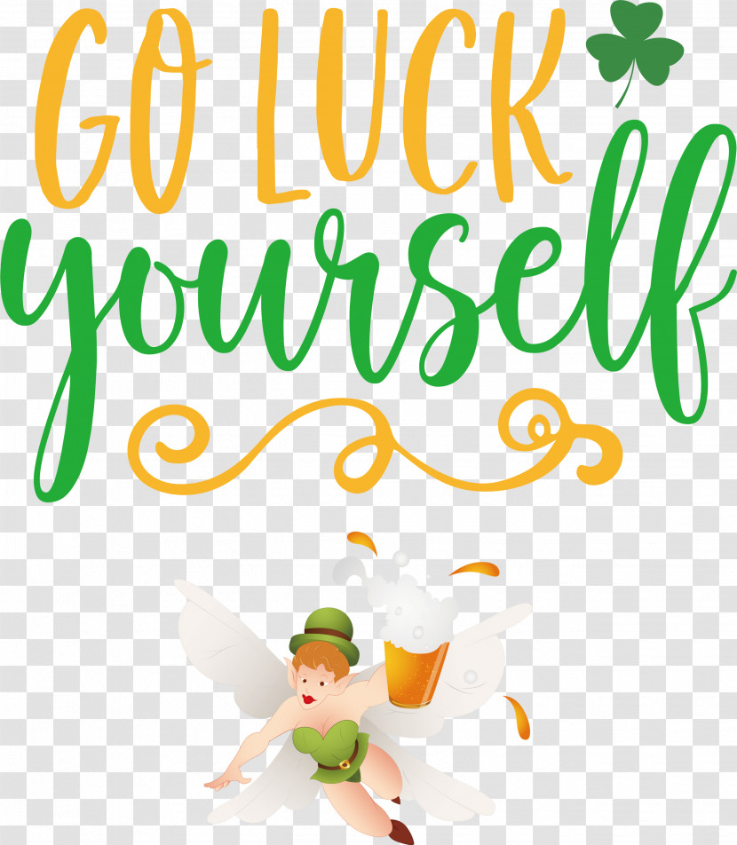 Saint Patrick Patricks Day Go Luck Yourself Transparent PNG