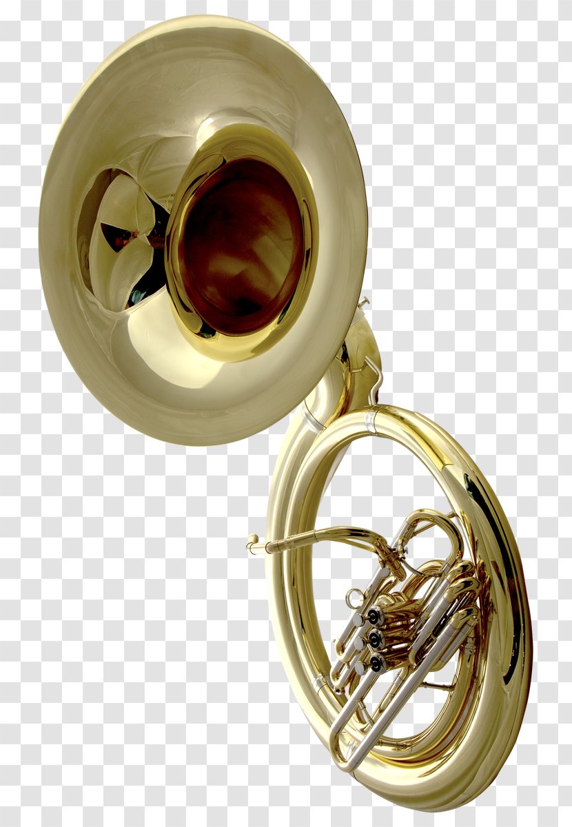 Cornet Sousaphone Tuba Mellophone Bugle - Heart - Musical Instruments Transparent PNG