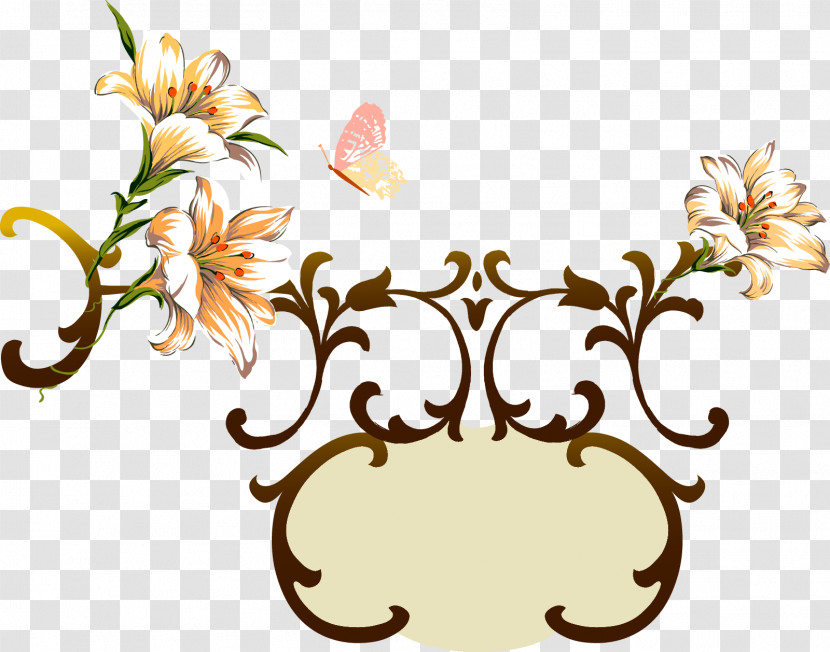 Flower Frame Floral Frame Transparent PNG