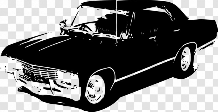 Dean Winchester Chevrolet Impala DeviantArt Supernatural - Art - Season 3Car Chase Transparent PNG