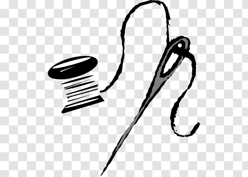 Sewing Needle Thread Yarn Clip Art - Shoe - Cliparts Transparent PNG