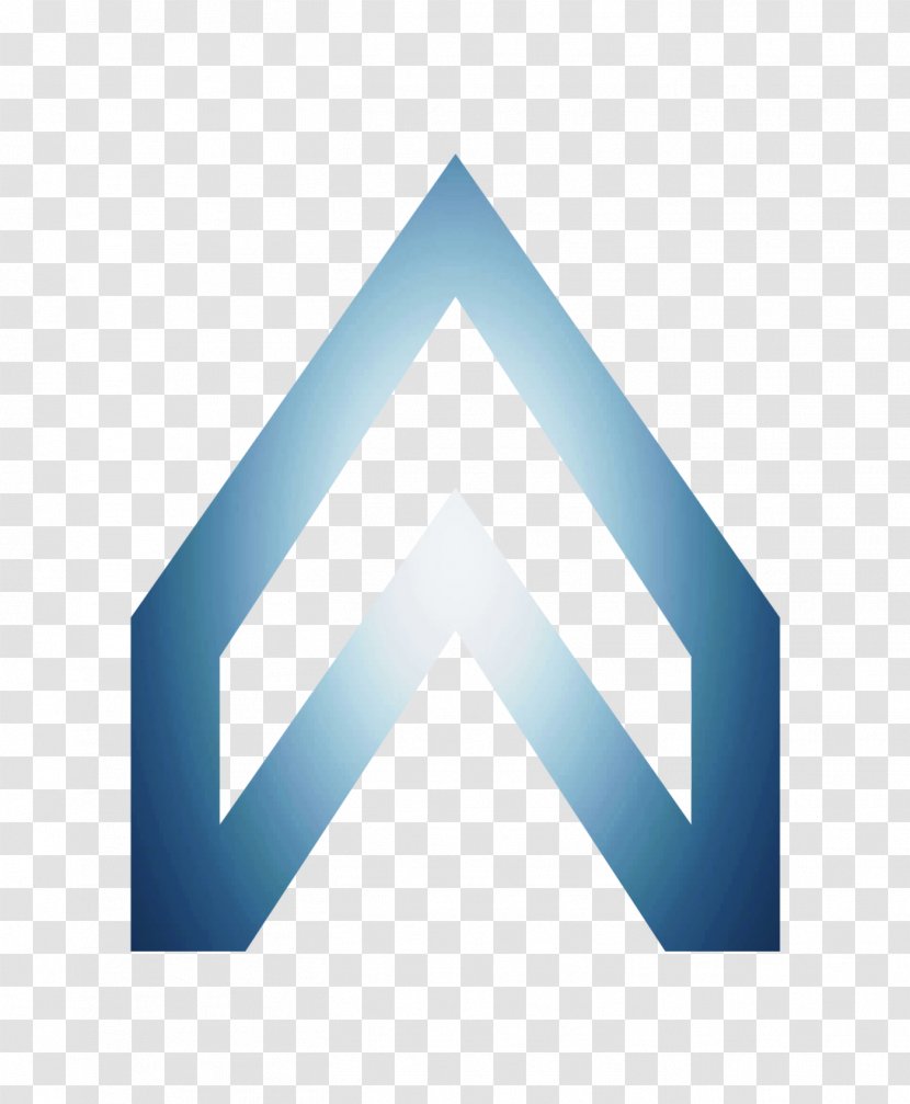 Triangle Product Design Graphics - Electric Blue - Microsoft Azure Transparent PNG