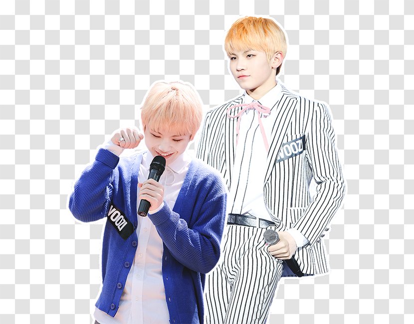 Blazer Human Behavior Microphone Uniform Tuxedo - Boy - Woozi Transparent PNG