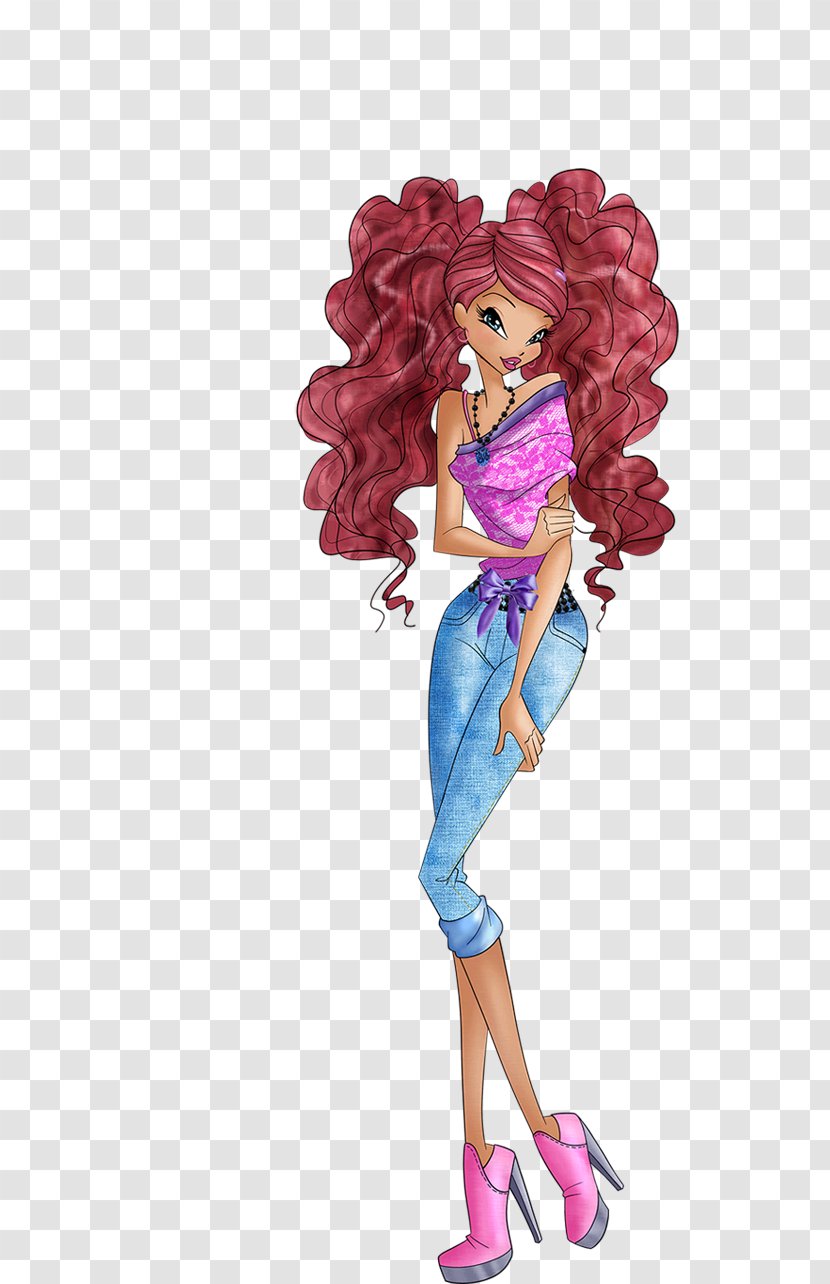 Aisha Musa Stella Tecna Winx Club - Barbie - Season 6Gardenia Transparent PNG