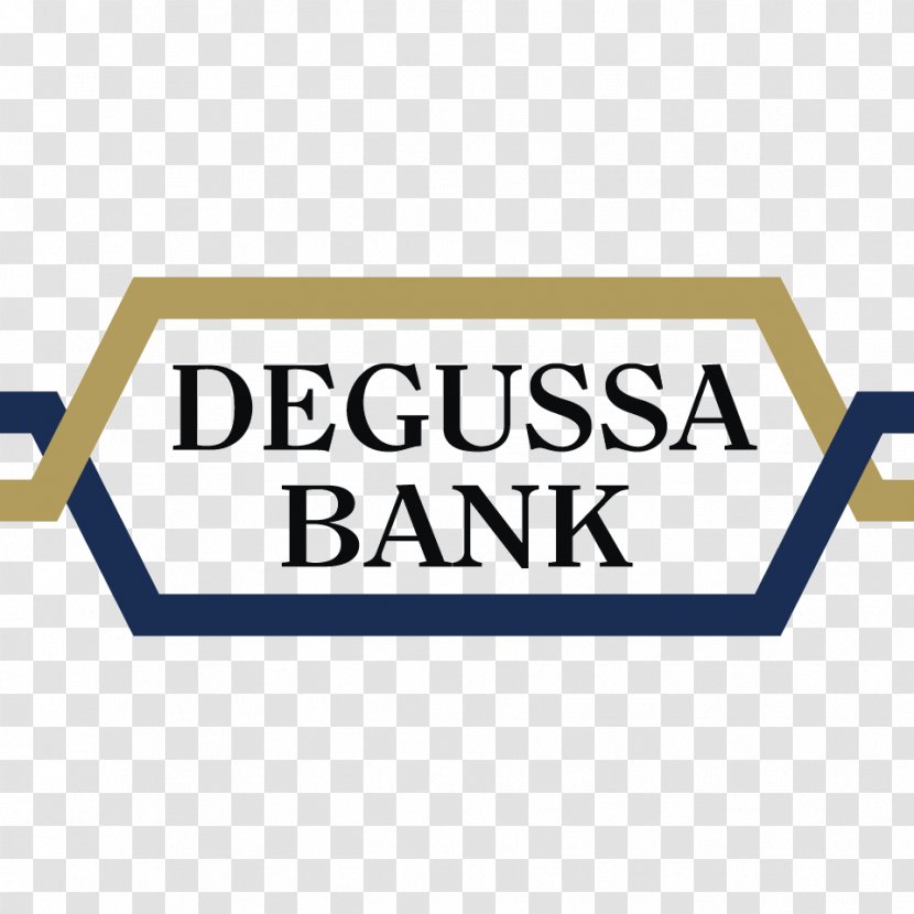 Degussa Bank Logo Brand Product Design Organization - Text - Counter Transparent PNG