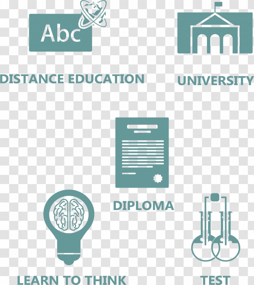 Distance Education - Logo - Remote Online Transparent PNG