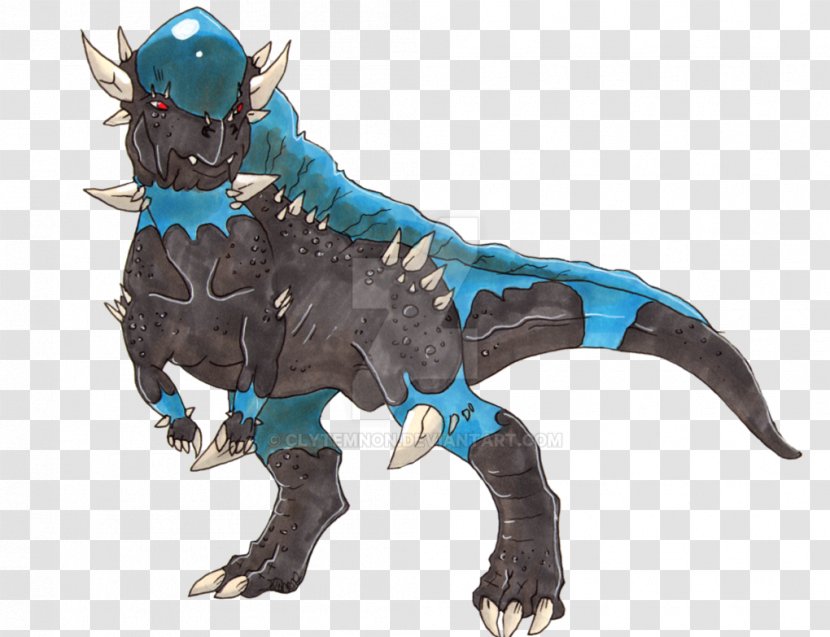 DeviantArt Rampardos Cranidos Fan Art - Action Figure - Lifelike Transparent PNG