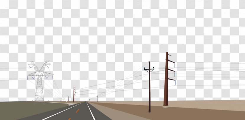 Highway Electricity Mode Of Transport Public Utility Energy - Electrical Supply Transparent PNG