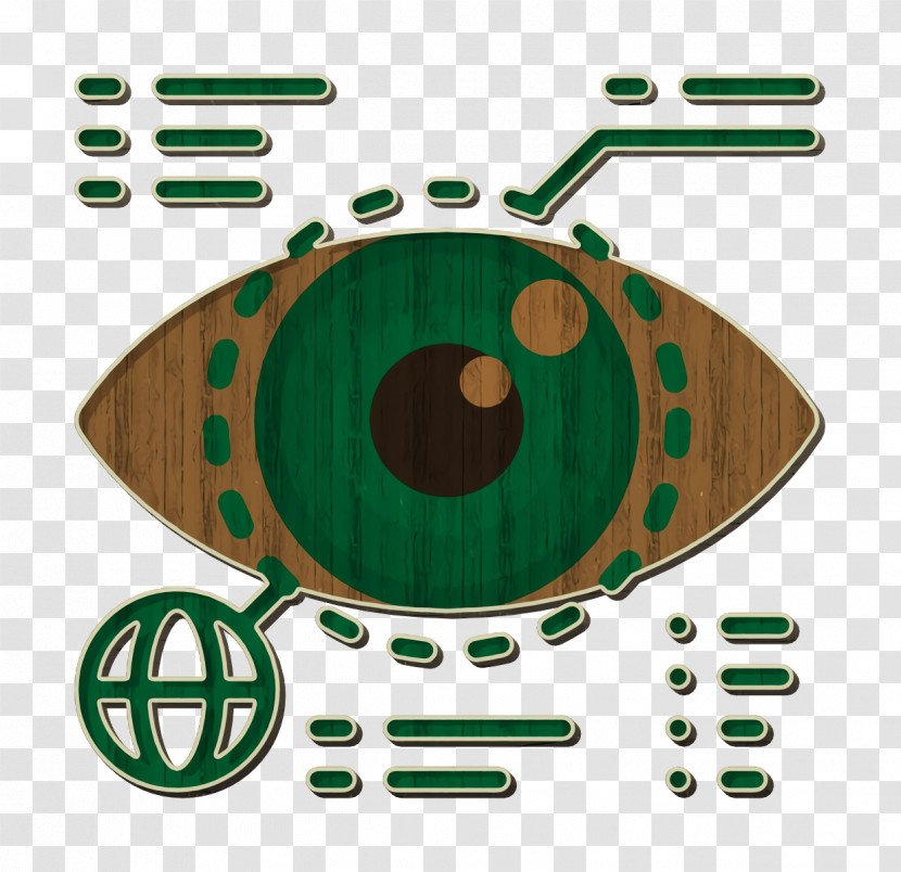 Virtual Reality Icon Future Technology Icon Bionic Contact Lens Icon Transparent PNG
